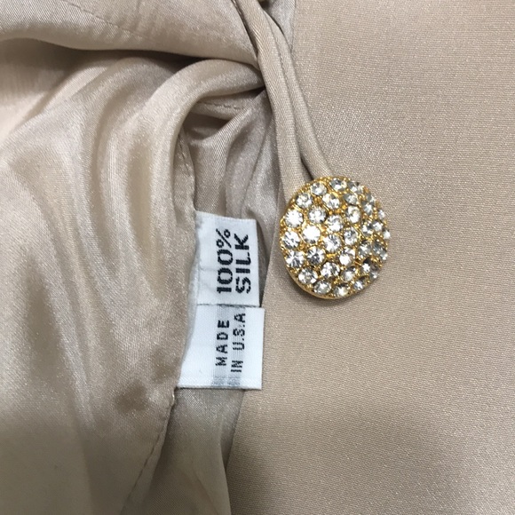 Formal Mother of The Bride Dress & Jacket suit silk made in USA size 8? read all - Picture 10 of 16